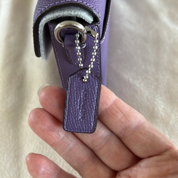 Coach Wyn Crossbody or Shoulder Washed Plum - Picture 6 of 16